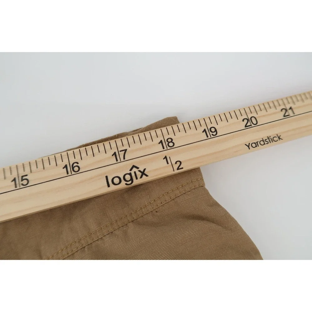 The North Face Mens 36 Convertible Paramount Peak Zip Off‎ Cargo Pants Tan Brown